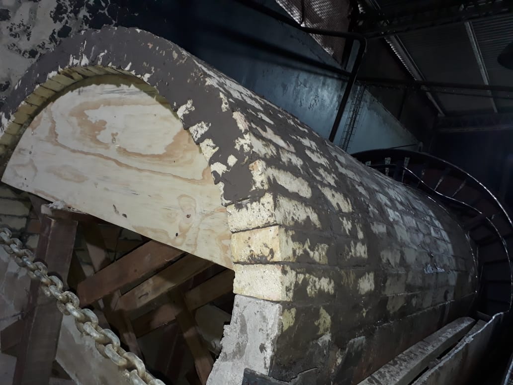 Trabajo de fumistería industrial